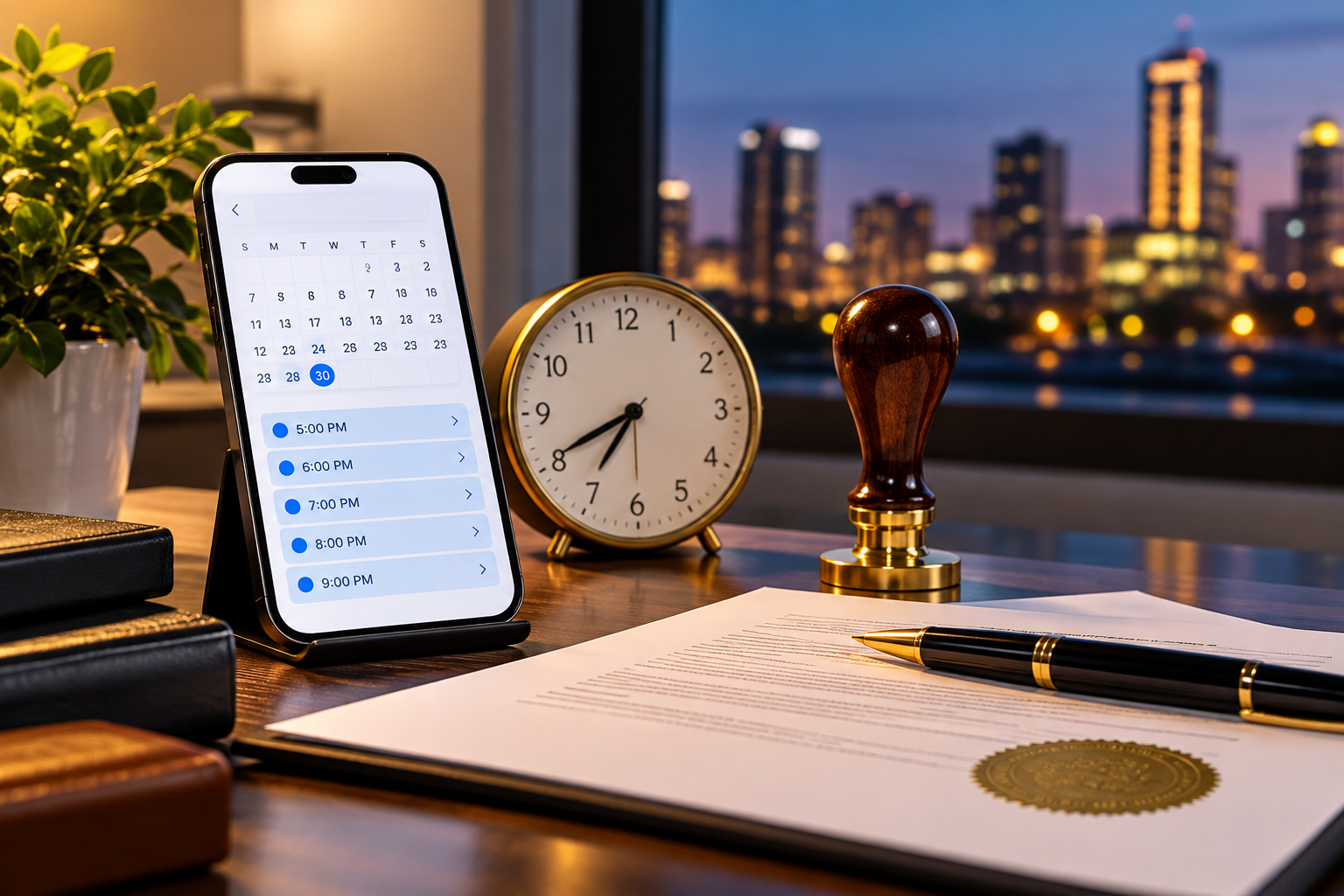 Same-day and urgent notary appointments in Edmonton